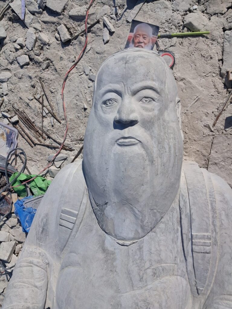 Life-size Statue of Kyabje Chatral Rinpoche