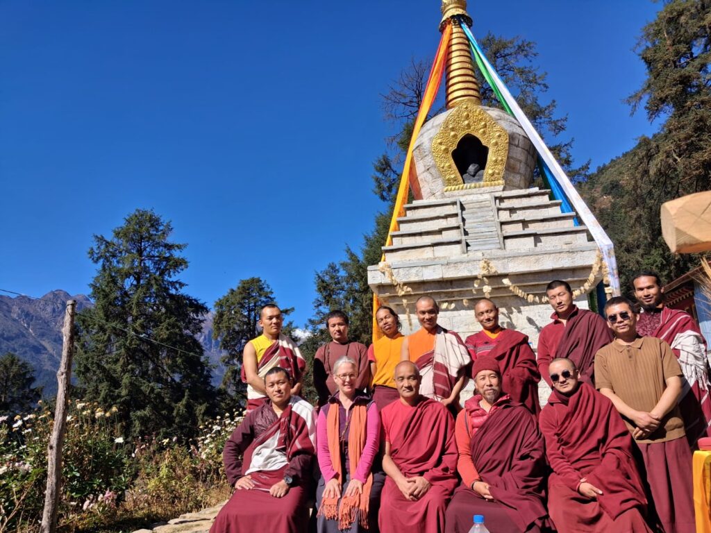 The Chatral Rinpoche Memorial Stupa